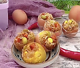 小鸡蛋内有大乾坤——黄金糯米蛋的做法