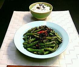 梅干菜干煸刀豆（四季豆）的做法
