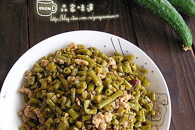 肉末酸豇豆
