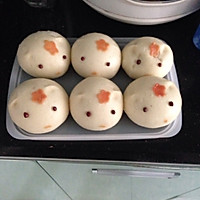 小猫芝麻包的做法图解4