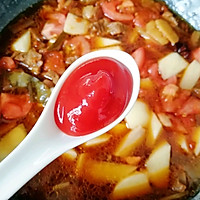 西红柿土豆烧牛肉#肉食者联盟#的做法图解15