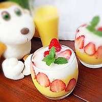 东菱破壁机之芒果草莓思慕雪的做法图解11