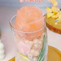 #玩心出道丨夏日DIY玩心潮饮挑战赛#桃桃柠檬茶的做法图解4