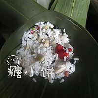 【甜香八宝粽】锥形粽包法的做法图解5
