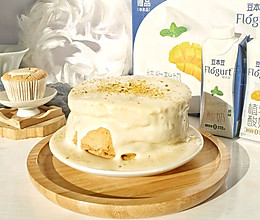 植物酸奶蛋糕#0负担豆本豆植物酸奶#的做法