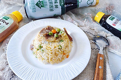 腊肠豌豆焖饭