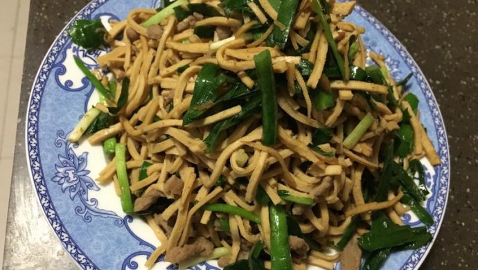 炒豆皮