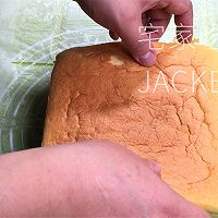 古早奶油小方，松软蛋糕，奶味绵长，一口满足。的做法图解21