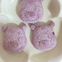 帆妈紫薯蒸糕