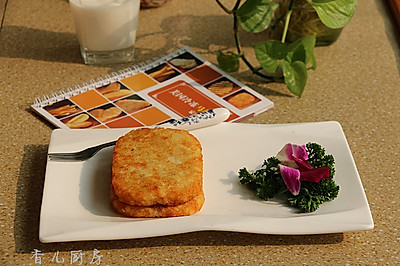 肉末酿薯饼