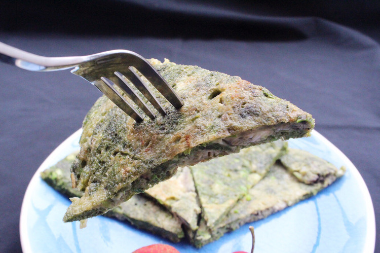 海蛎苔菜饼的做法