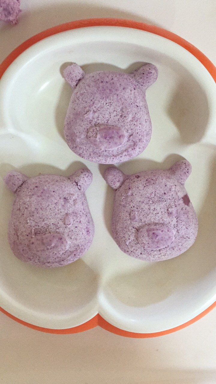 帆妈紫薯蒸糕的做法