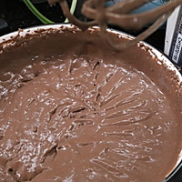没有淡奶油可以以做的/超浓郁巧克力盒子蛋糕的做法图解8