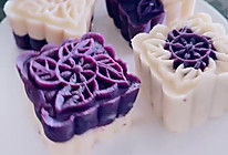 低糖版的山药紫薯糕的做法