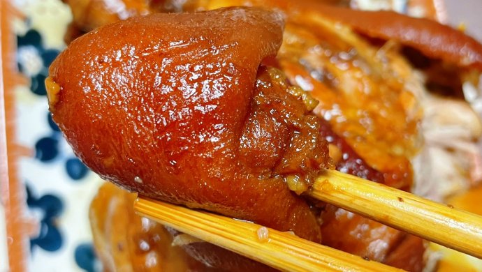 红烧肘子，谁能不香迷糊？