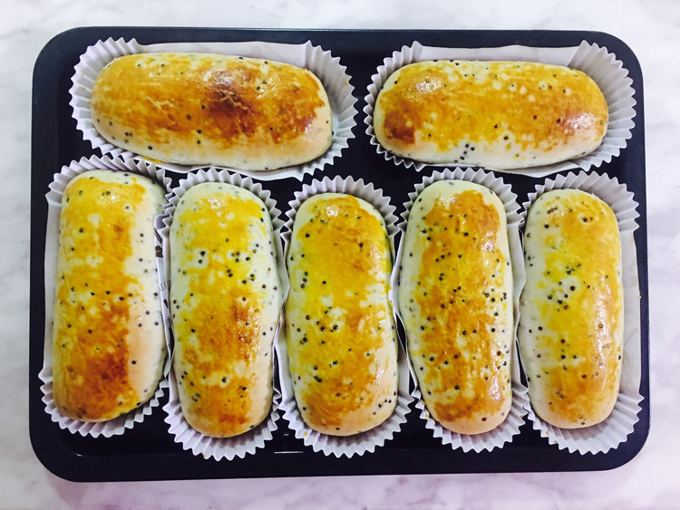 美味的藜麦奶黄面包的做法