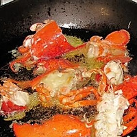 【私房】芝士烩波士顿龙虾的做法图解4