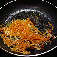 咸肉炒双丝的做法图解4