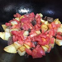  回锅牛肉炖土豆的做法图解10