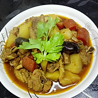 土豆烧鸡的做法图解8