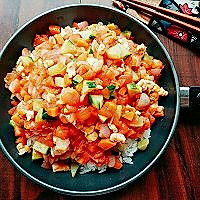 低脂减肥餐【蔬菜鸡肉饭】