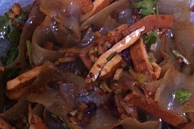 豆干拌粉皮
