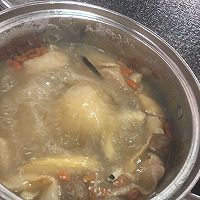 #入秋滋补正当时#花胶响螺龙骨煲海底椰的做法图解6