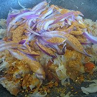 开胃解腻的香葱烤酸菜的做法图解7