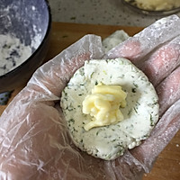 芝心荠菜糯米球#带着美食去踏青#的做法图解5