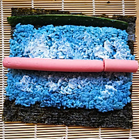 花朵寿司【蓝色系】的做法图解6