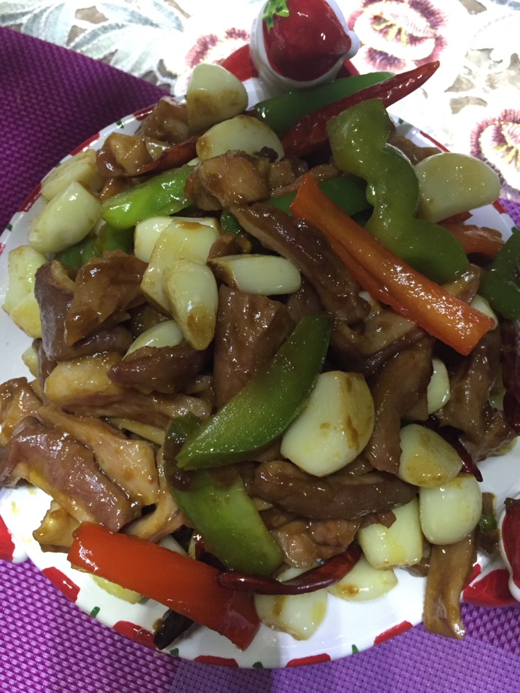 大蒜烧牛肚的做法图解6