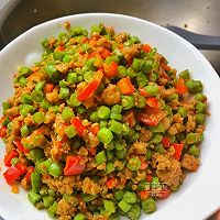 农家豆角炒肉末的做法图解9
