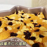 #莓语健康日记#蔓越莓杏仁片蛋糕的做法图解7