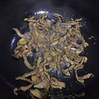 麽菇炒肉丝的做法图解4