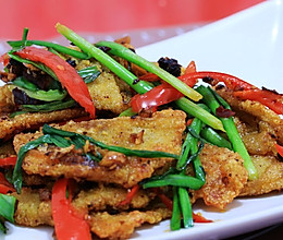 香辣回锅杏鲍菇的做法