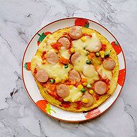 不一样的土豆丝五彩披萨的做法图解9