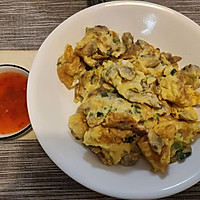 蛤蜊煎蛋的做法图解4