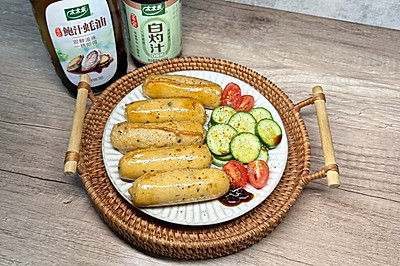 家常快手菜：德式香肠沙拉拼盘，宴客菜