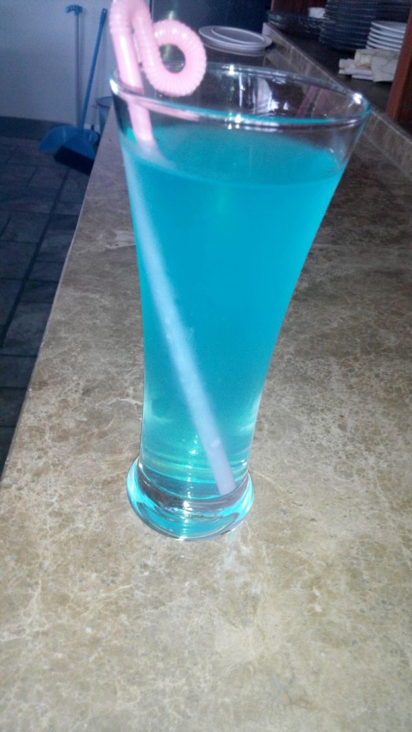 蓝莓味运动饮料