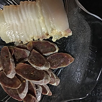 白辣椒炒腊味的做法图解3