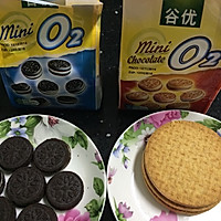 #西班牙谷优饼干#健康美味—双色木糠杯的做法图解1