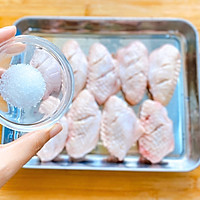 ❤️日式盐烤鸡翅❤️简单·美味的做法图解2