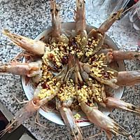 金银粉蒸虾的做法图解9