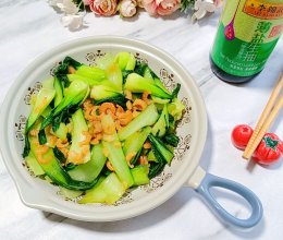 #李锦记X豆果 夏日轻食美味榜#海米小油菜的做法