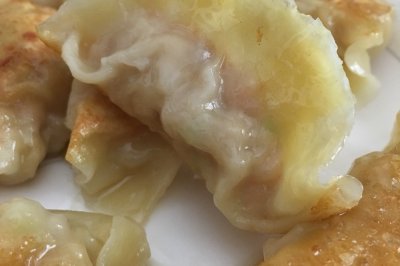 生煎虾仁水饺