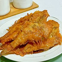 酥炸偏口鱼的做法图解9