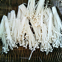 烤花蛤金针菇的做法图解2