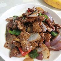 黑椒牛肉的做法图解4