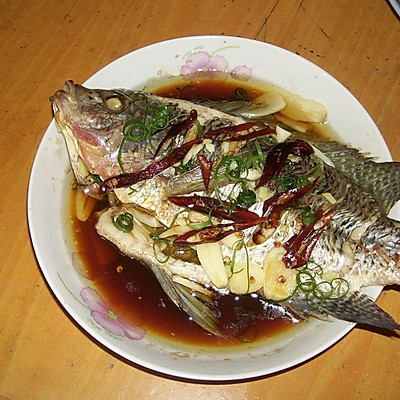 红烧福寿鱼