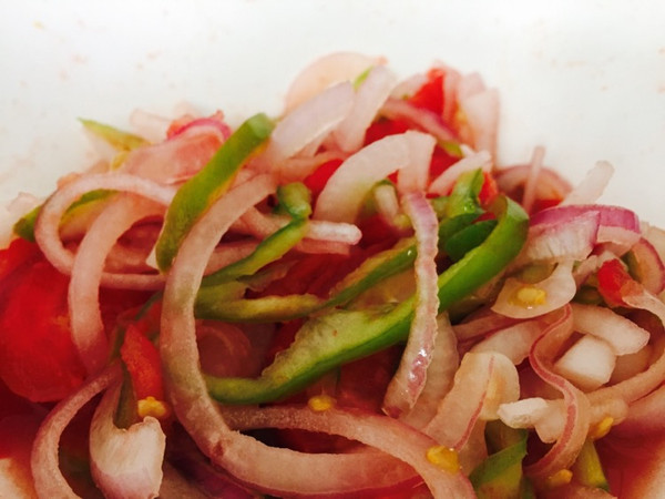 新疆老虎菜--超级简单的凉拌菜